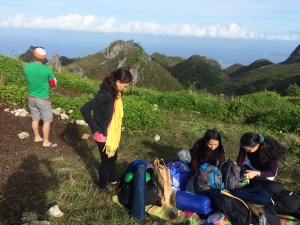 Getting ready to descend to Mantalongon