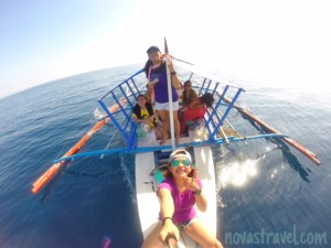 The best way to end our dolphin chasing adventure - Groupie