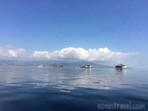 The supposed Manjuyod White Sand Bar, 2 ft deep due to high tide we can't really have it all